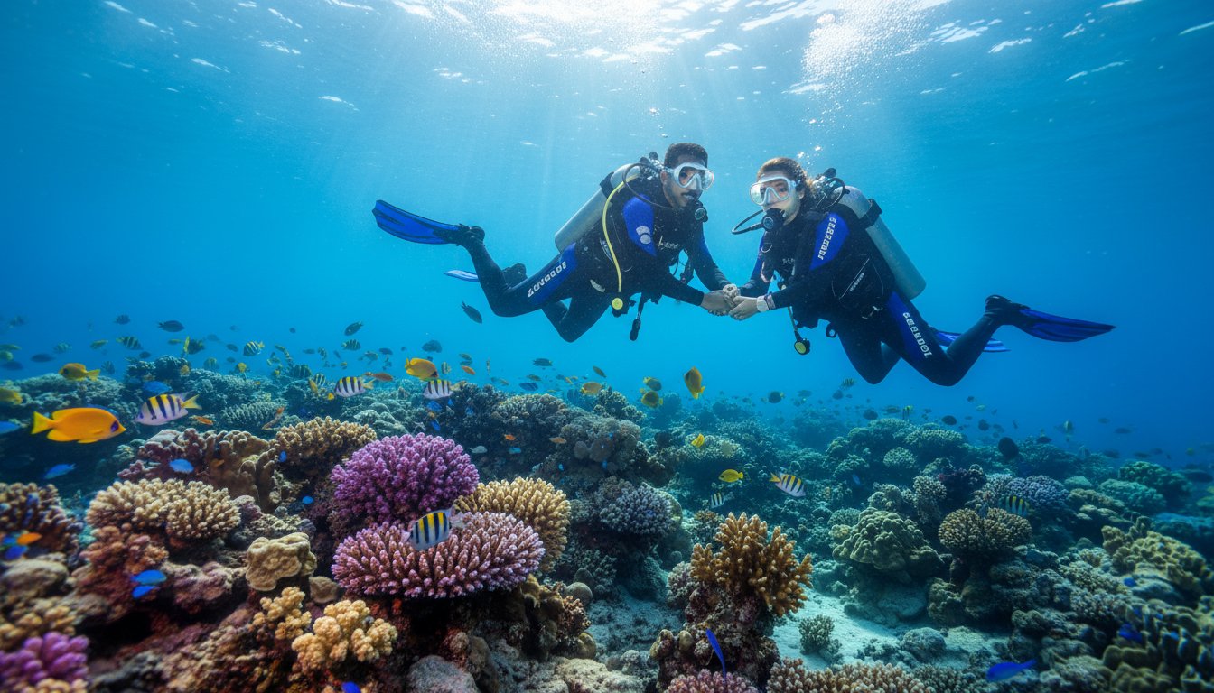 Kurs ronjenja Hurgada 2026 Postanite sertifikovani ronilac u Crvenom moru Hero Image hurgada izleti Vip