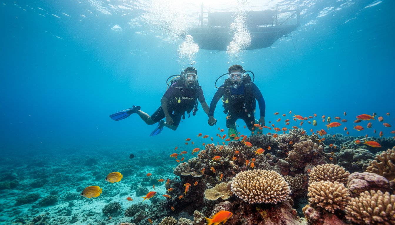 Probni zaron Hurgada 2026 Sve sto treba da znate o svom prvom dahu pod vodom Hero Image hurgada izleti Vip