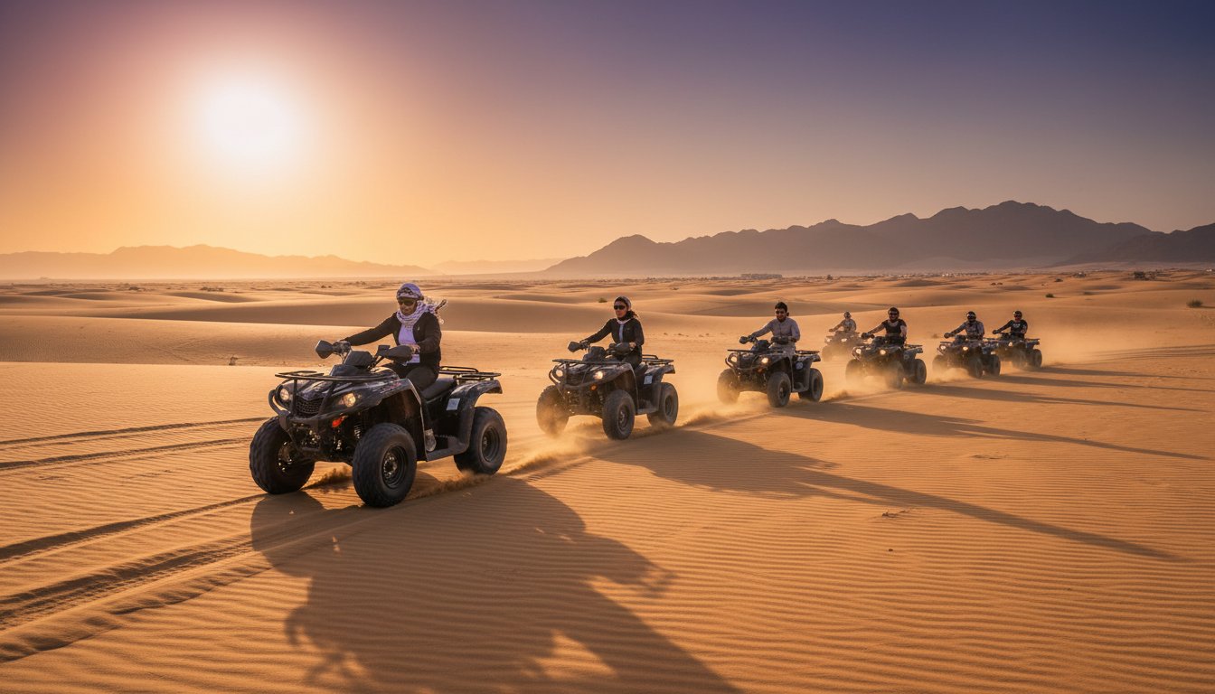 Voznja kvadova Hurgada cena 2026 Kompletan vodic kroz pustinjski safari Hero Image hurgada izleti Vip